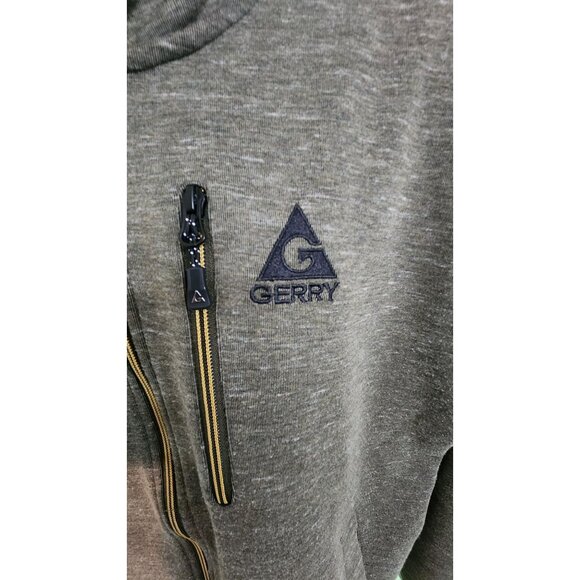 Gerry Men’s Full Zip Jacket XXL Heather Gray Fleece Softshell Outdoor Hiking Coa - Picture 6 of 8